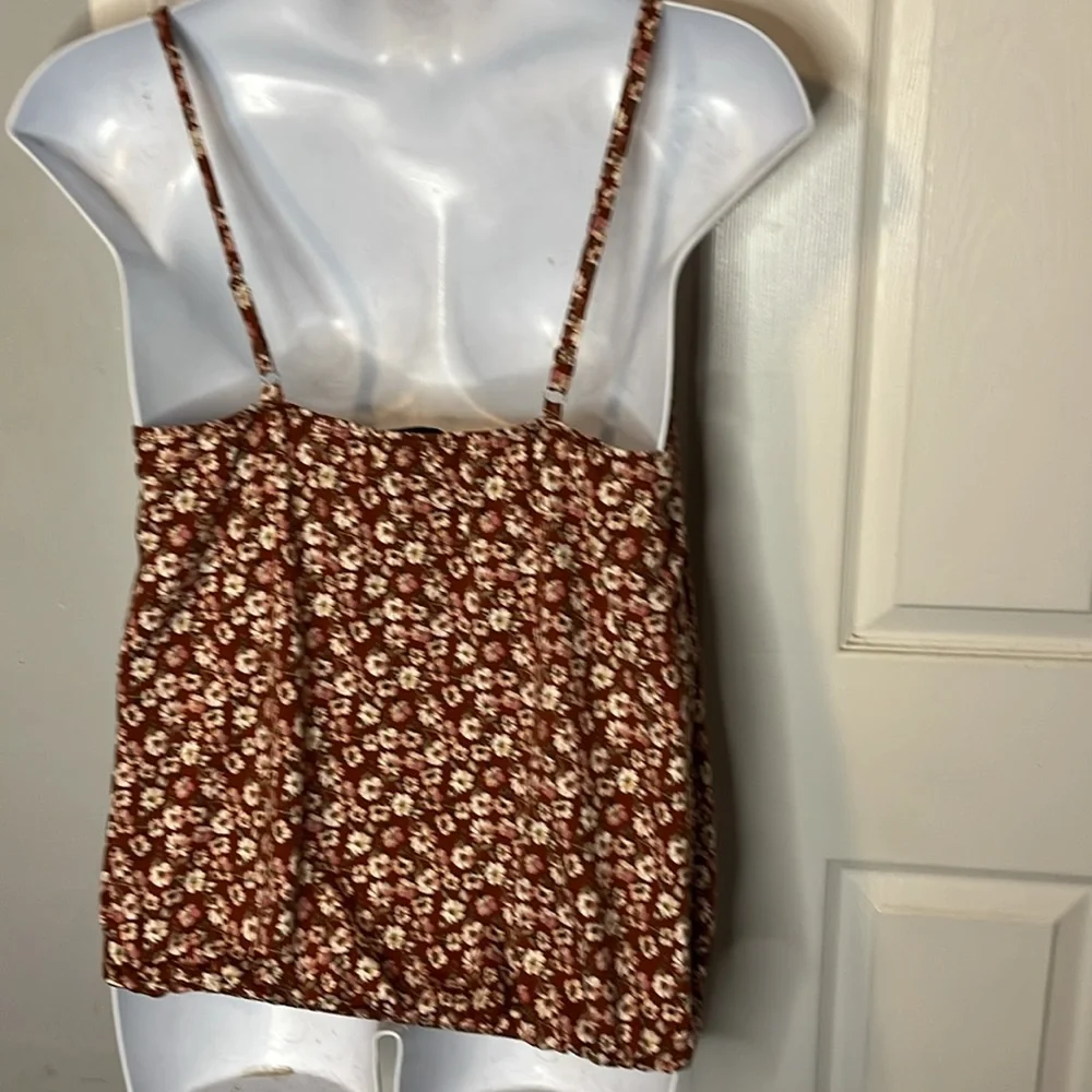 Socialite Floral Spaghetti Strap Top